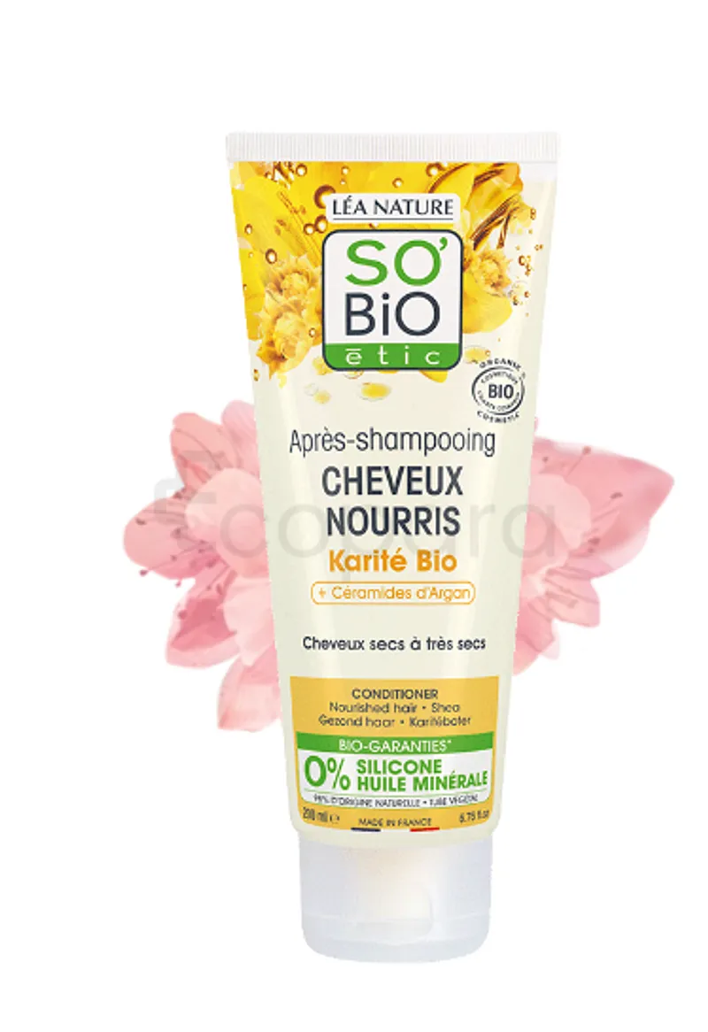 SO'BIO ETIC APRES SHAMPOOING CHEVEUX NOURRIS KARITE BIO 200ML