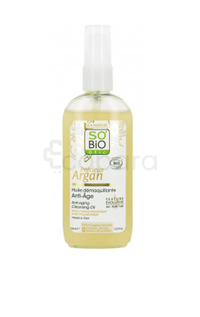 SO'BIO ETIC HUILE DEMAQUILLANTE ANTI-AGE 150ML