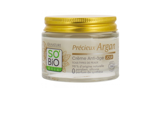 SO'BIO ETIC CREME ANTI-AGE ARGAN JOUR 50ML