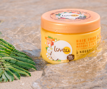 LOVEA HAIR FOOD MONOI ET KARITE MASQUE 3EN1 CHEVEUX SECS ET ABIMES 390G