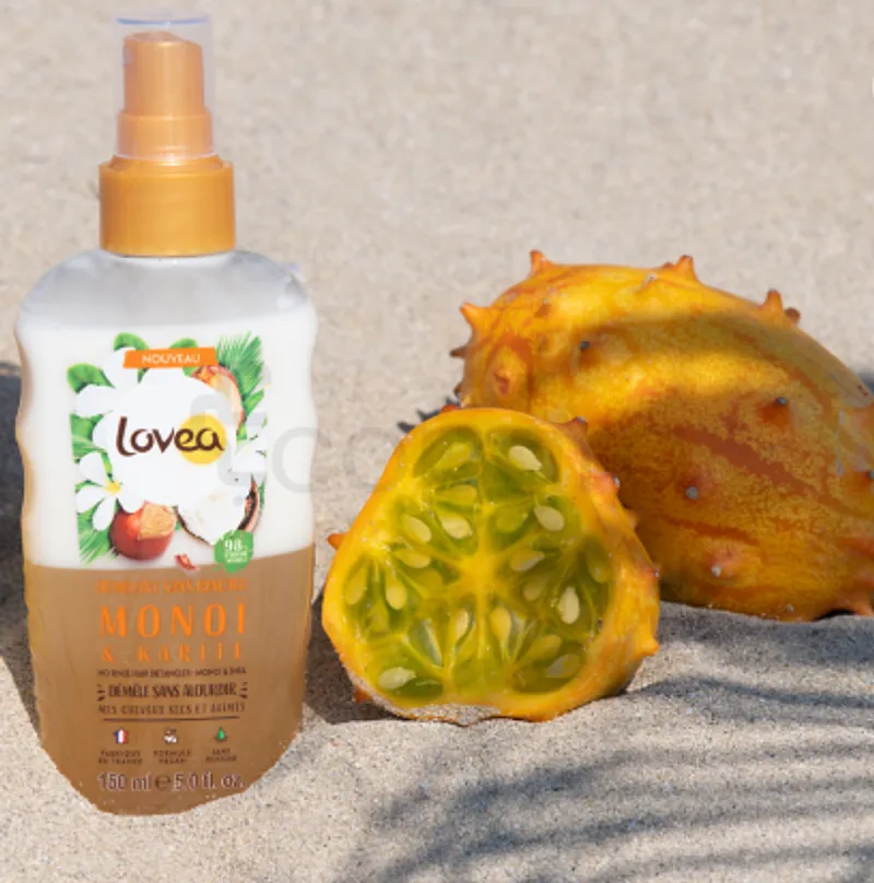 LOVEA SPRAY DEMELANT MONOI ET KARITE CHEVEUX SECS ET ABIMES 150ML
