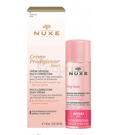 NUXE CREME PORODIGIEUSE CREME SOYEUSE 40ML + EAU MICELLAIRE 50ML