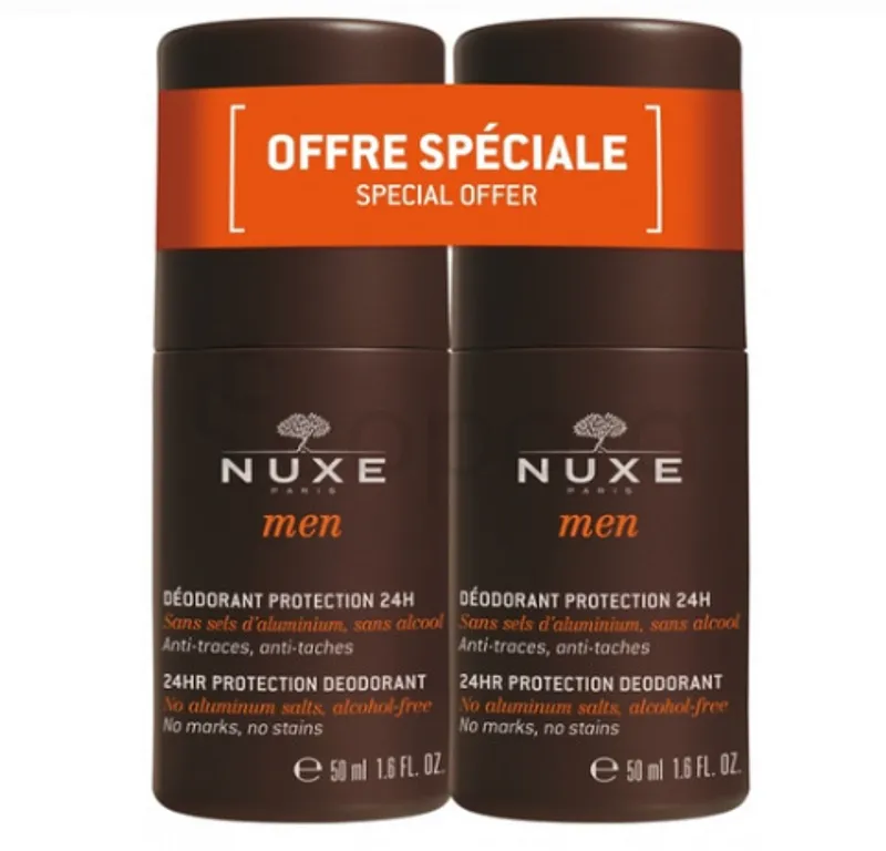 NUXE MEN DUO DEODORANT 24H 2*50ML