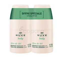 NUXE BODY REVE DE THE DEODORANT FRAICHEUR 24H 2*50ML