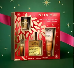 NUXE PRODIGIEUX COFFRET ROUGE NUMERO 021