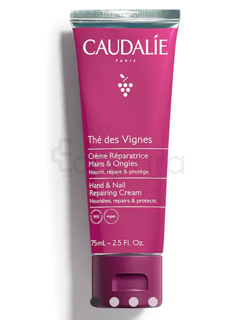 CAUDALIE THE DE VIGNES CREME REPARATRICE MAINS ET ONGLES 75ML