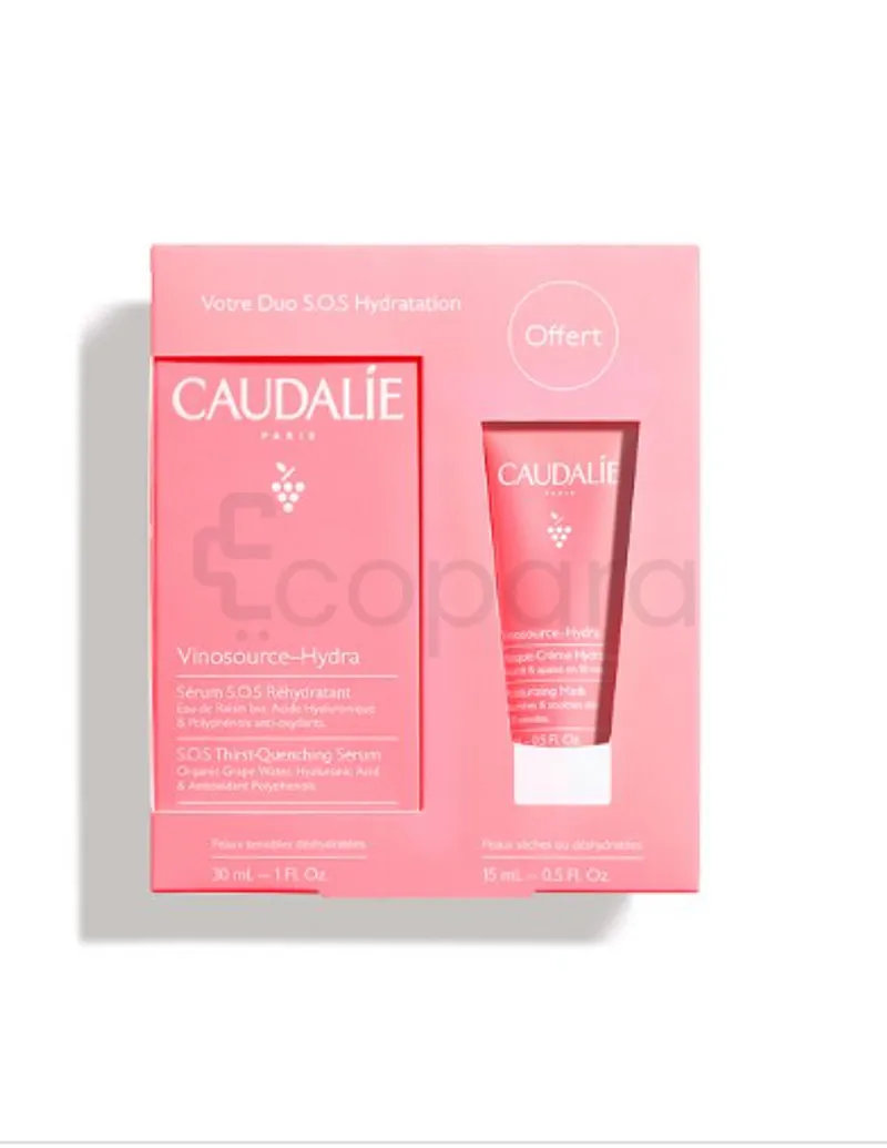 CAUDALIE VINOSOURCE SERUM DUO SET AUTOMNE 2022 REFERENCE 2836