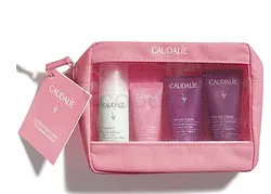 CAUDALIE TROUSSE VINOCLEAN 50ML + VINOSOURCE-HYDRA 15ML + THÉ DES VIGNES GEL DOUCHE 30ML + THÉ DES VIGNES SOIN CORPS 30ML