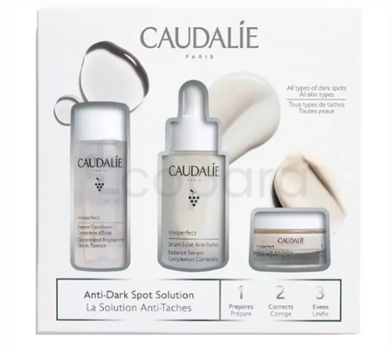 CAUDALIE VINOPERFECT COFFRET 2022 LA SOLUTION ANTI-TACHES