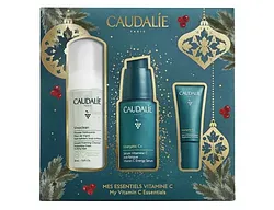 CAUDALIE PACK VINERGETIC C+ SERUM VITAMIN C ANTI-FATIGUE 30ML + VINOCLEAN MOUSSE NETTOYANTE FLEUR DE VINGE 50ML + VINERGETIC C+ SOIN DEFATIGANT REGARD 5ML