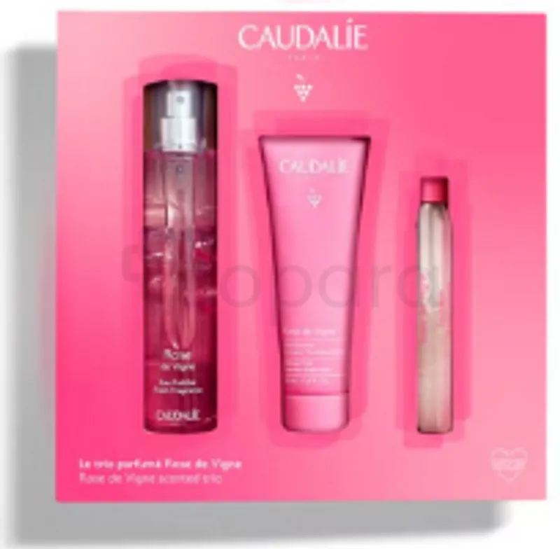CAUDALIE PACK ROSE DE VIGNE GEL DOUCHE 50ML + ROSE DE VIGNE EAU FRACHE 50ML + ROSE DE VIGNE 10ML