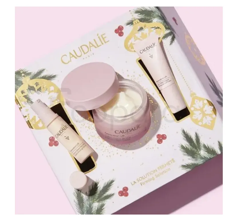CAUDALIE PACK RESVERATROL-LIFT CREME TISANE DE NUIT 50ML + RESVERATROL-LIFT SERUM LIFTANT 10ML + RESVERATROL-LIFT SOIN LIFTANT REGARD 5ML