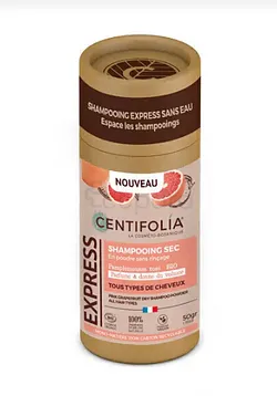 CENTIFOLIA SHAMPOOING SEC EN POUDRE PAMPLEMOUSSE ROSE 50G