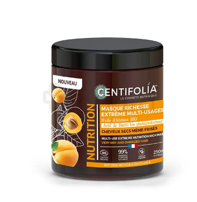 CENTIFOLIA NUTRITION MASQUE RICHESSE CHEVEUX SECS 250ML