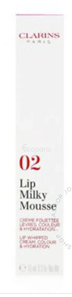 CLARINS LIP MILKY MOUSSE 10ML NUMERO 02