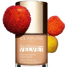 CLARINS SKIN ILLUSION VELVET 30ML NUMERO 107C