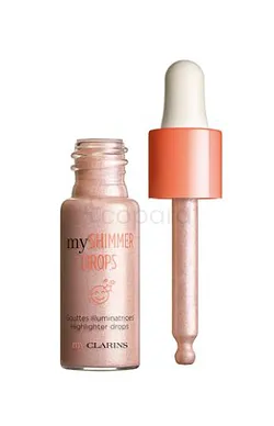 CLARINS MY CLARINS HIGHLIGHTER MY SHIMMER DROPS 01 PINKY SHINE