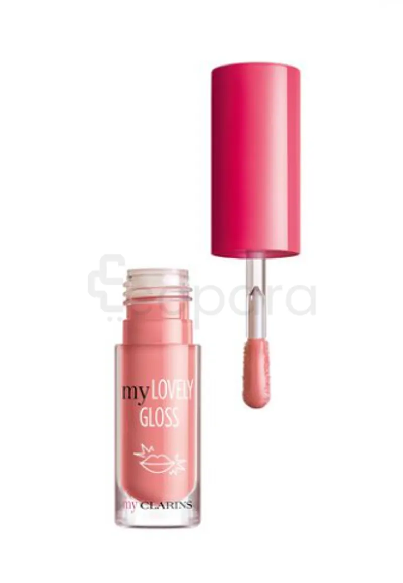 CLARINS MY LOVELY GLOSS 02 PEACH IT UP