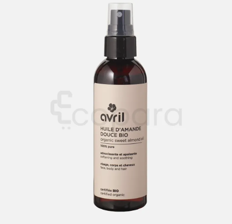 AVRIL HUILE D'AMANDE DOUCE BIO 100% PURE