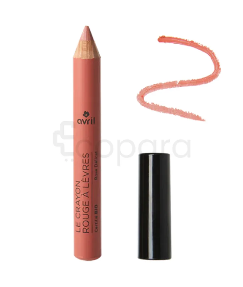 AVRIL CRAYON ROUGE A LEVRES ROSE DELICAT