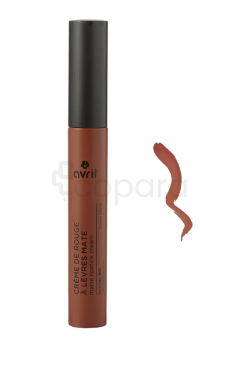 AVRIL CREME DE ROUGE A LEVRES MATE SIENNE BRULEE