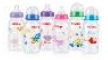 NUBY BIBERON CLASSIQUE IMPRIME COL STANDARD EN PP AVEC TETINE ANTI-COLIQUE +0MOIS 240ML REFERENCE 20-NV03004