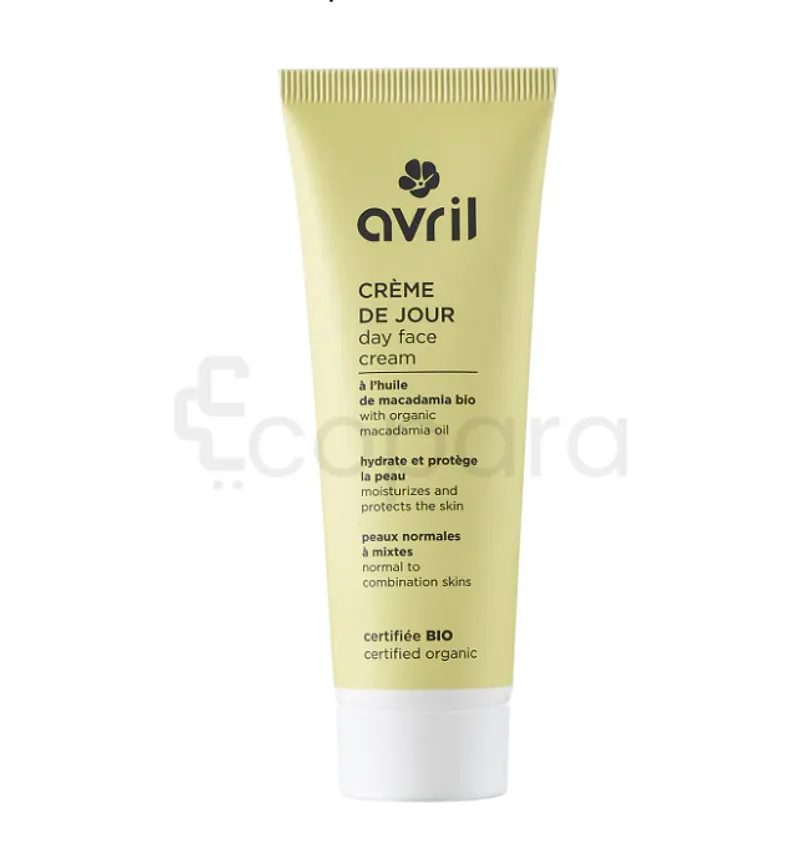 AVRIL CREME DE JOUR PEAUX NORMALES ET MIXTES BIO 50ML