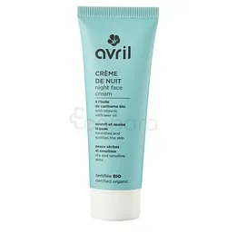 AVRIL CREME NUIT PEAUX SECHES ET SENSIBLES BIO 50ML