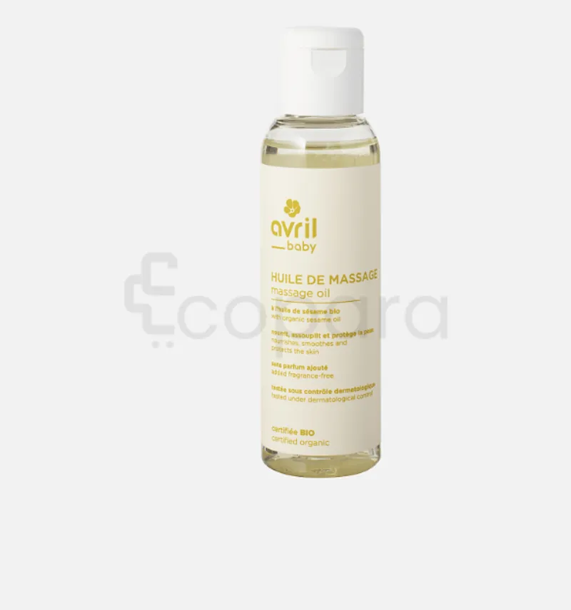 AVRIL HUILE DE MASSAGE BEBE BIO 100ML