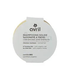 AVRIL SHAMPOOING SOLIDE A FROID CHEVEUX NORMAUX 100G