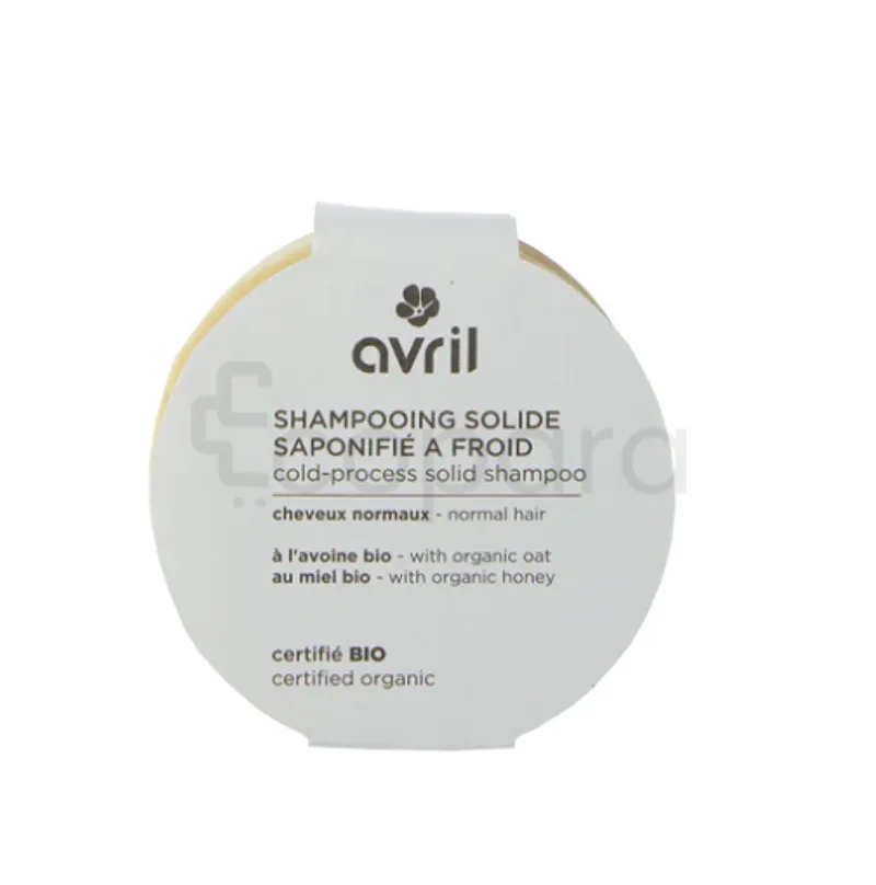 AVRIL SHAMPOOING SOLIDE A FROID CHEVEUX NORMAUX 100G