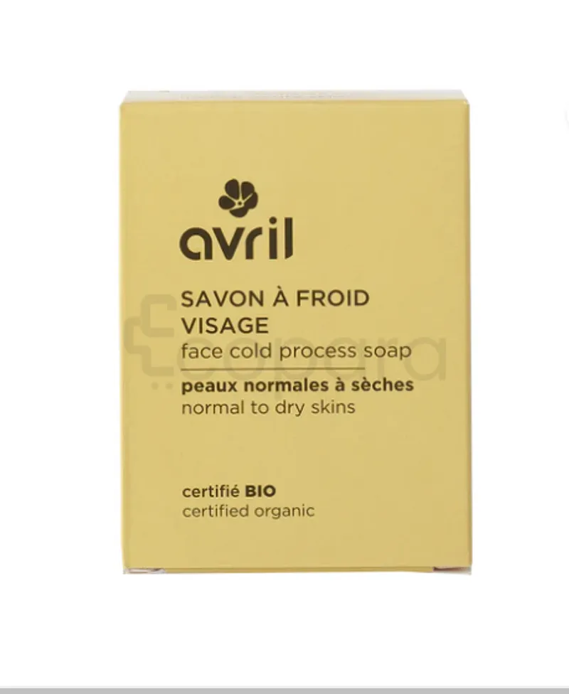 AVRIL SAVON A FROID VISAGE PEAUX NORMALES A SECHES 100G