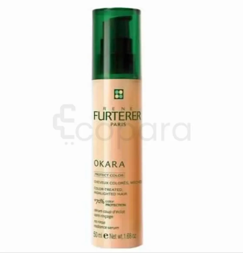 RENE FURTERER OKARA SERUM COUP D ECLAT SANS RINCAGE TOUS TYPES DE CHEVEUX 50ML