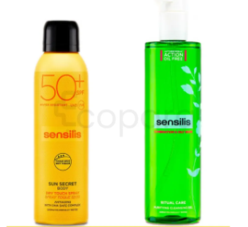 SENSILIS PACK SENSILIS FLUID SPF50 + CLEANSING GEL 400ML