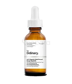 THE ORDINARY 100% HUILE DE GRAINES DE BOURRACHE BIO PRESSE A FROID 30ML