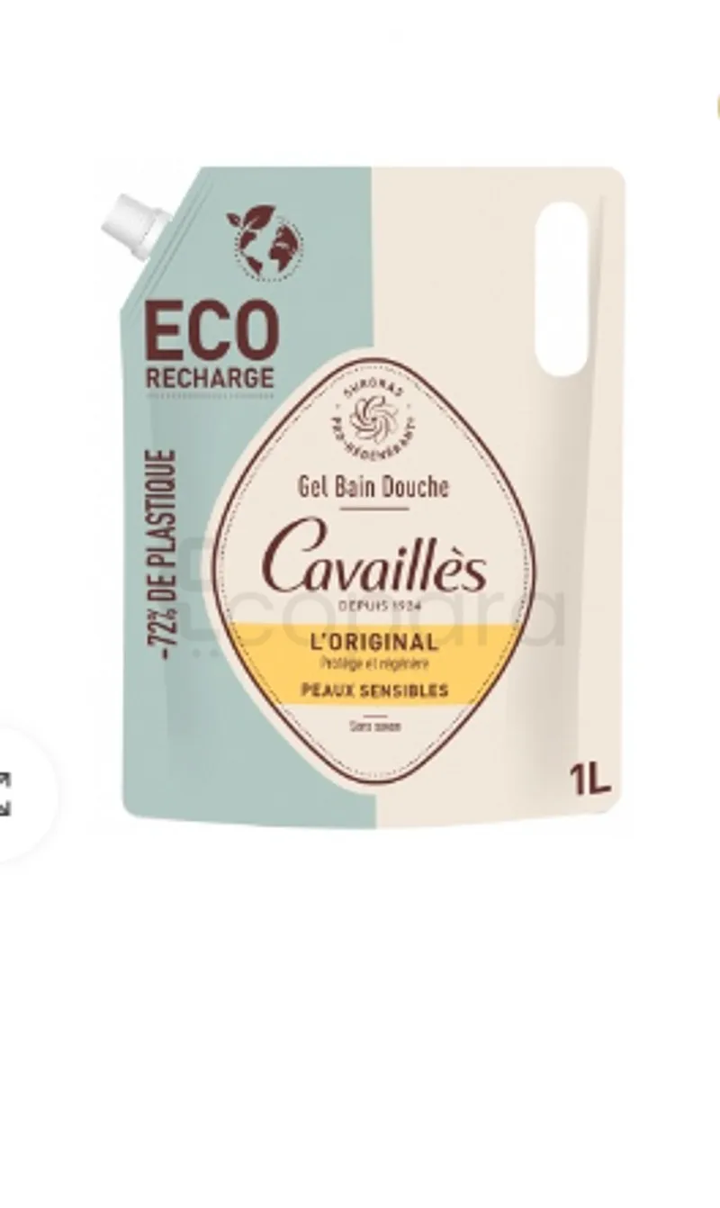 ROGE CAVAILLES ECO RECHARGE GEL BAIN ET DOUCHE L'ORIGINAL 1L
