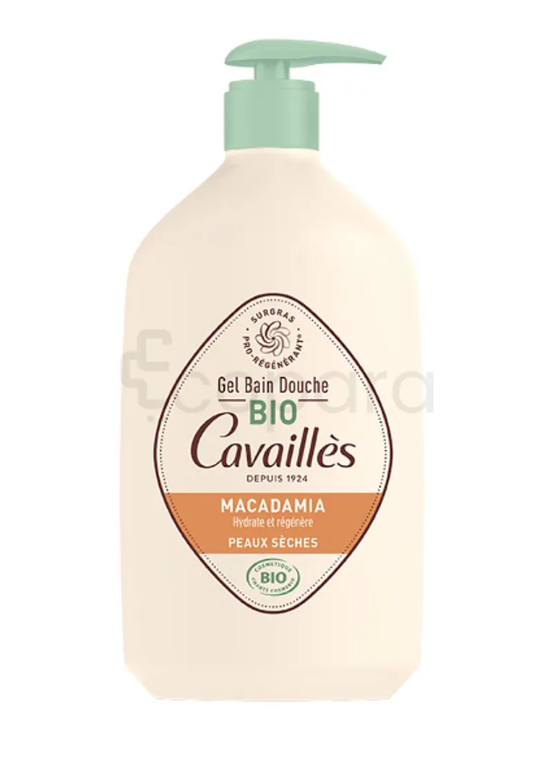 ROGE CAVAILLES GEL SURGRAS BAIN DOUCHE HUILE MACADAMIA 400ML