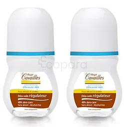 ROGE CAVAILLES PACK DUO DEODORANT ABSORB+ SANS SEL D'ALUMINIUM ROLL-ON 2*50ML BOITE DE 2