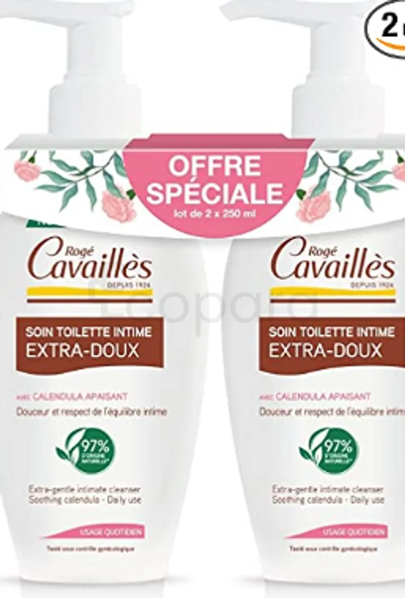 ROGE CAVAILLES PACK SOIN TOILETTE INTIME EXTRA-DOUX 250ML*2