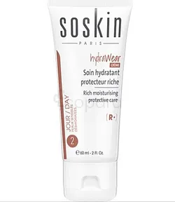 SOSKIN HYDRAWEAR SOIN HYDRATANT PROTECTEUR RICHE 60ML