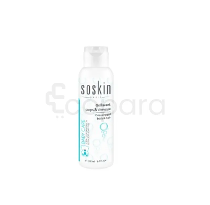 SOSKIN GEL LAVANT CORPS ET CHEVEUX BABY CARE 100ML