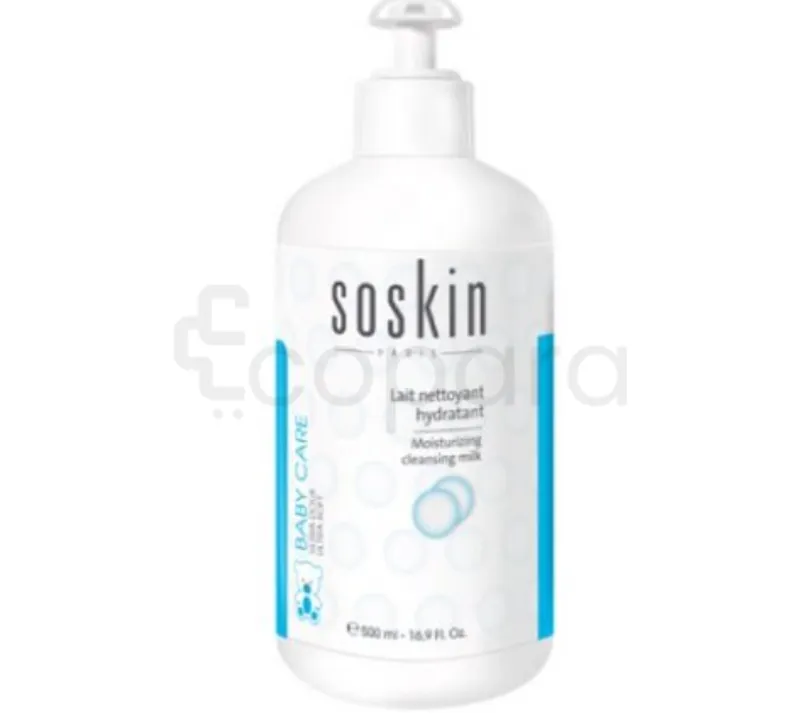 SOSKIN LAIT NETTOYANT HYDRATANT 500ML