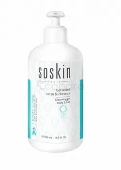 SOSKIN BABY GEL LAVANT CORPS ET CHEVEUX 500ML