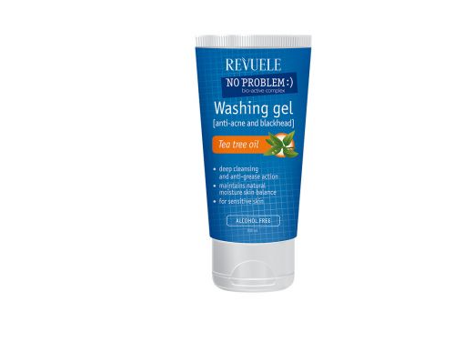 REVUELE NO PROBLEM WASHING GEL TEA TREE OIL 200ML