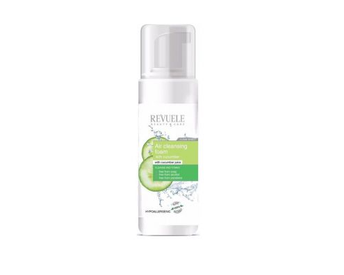 REVUELE AIR CLEANSING FOAM WITH CUCUMBER JUICE 150ML