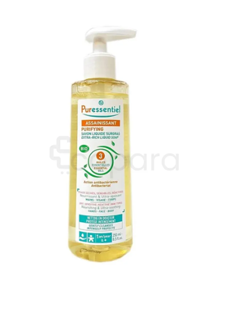 PURESSENTIEL ASSAINISSANT SAVON LIQUIDE SURGRAS 250ML