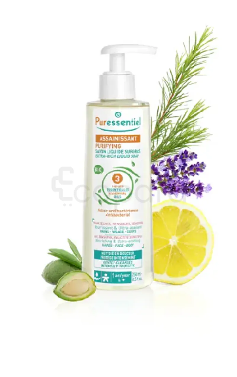 PURESSENTIEL ASSAINISSANT SAVON LIQUIDE SURGRAS 500ML
