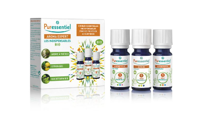PURESSENTIEL BIO PACK LES HUILES ESSENTIELLES AROMA EXPERT LES INDISPENSABLES 3 HUILES ESSENTIELLES