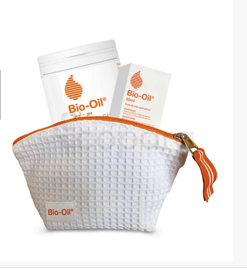 BIO-OIL PACK GEL PEAUX SECHES 200ML + HUILE DE SOIN 60ML + TROUSSE OFFERTE