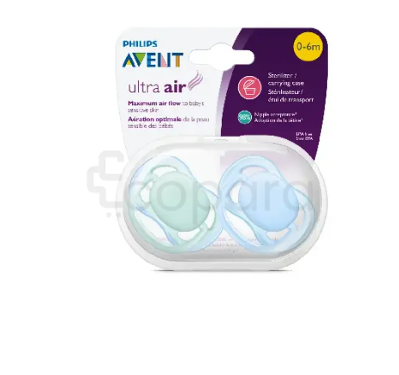 AVENT ULTRA AIR SUCETTE 0-6MOIS SCF 244/21 PAR UNITE